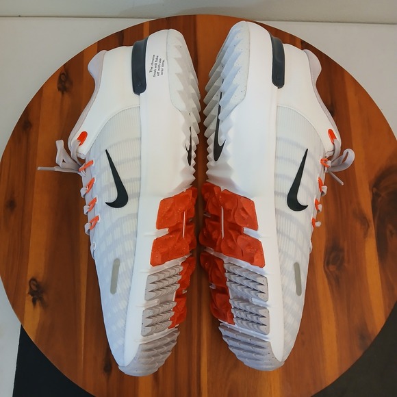 Nike Free Golf Shoes Mens 13 Wide White Spikeless Cleats Sneakers FQ7875-100 - Picture 8 of 8